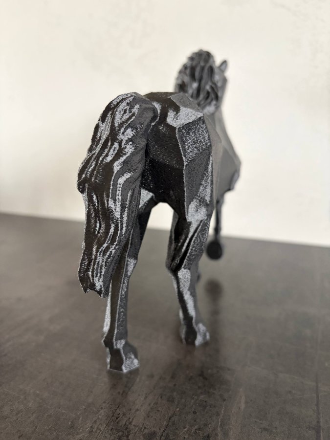 Geometric HORSE Figurine
