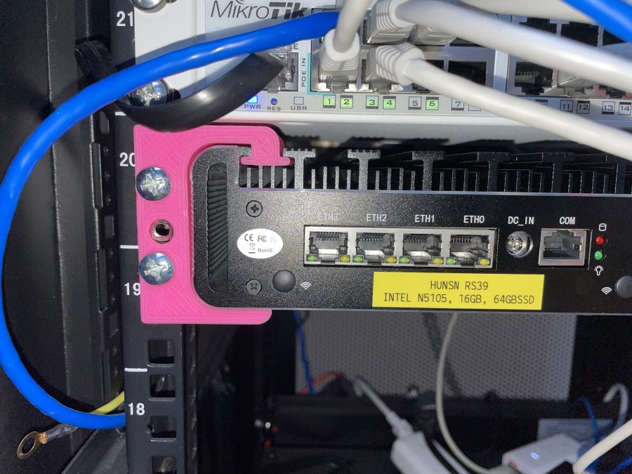 Mini PC - HUNSN RS39 - pfSense Rack mount