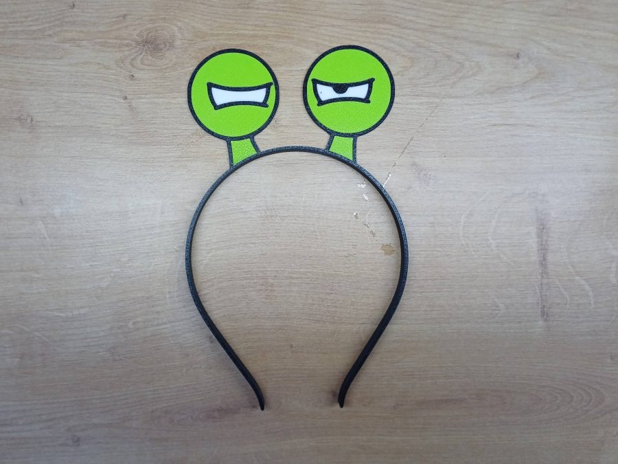 UFO Eyes Headdress headband cosplay