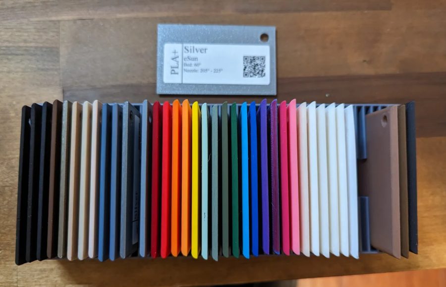 Filament Sample and Swatch Box