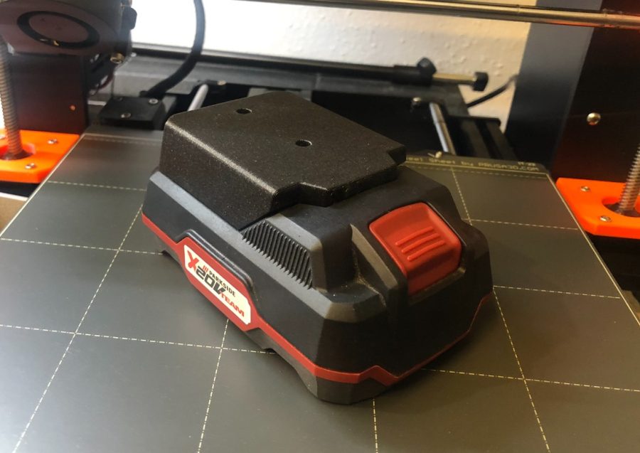 Parkside battery holder