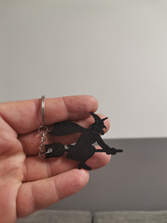 Witch keychain