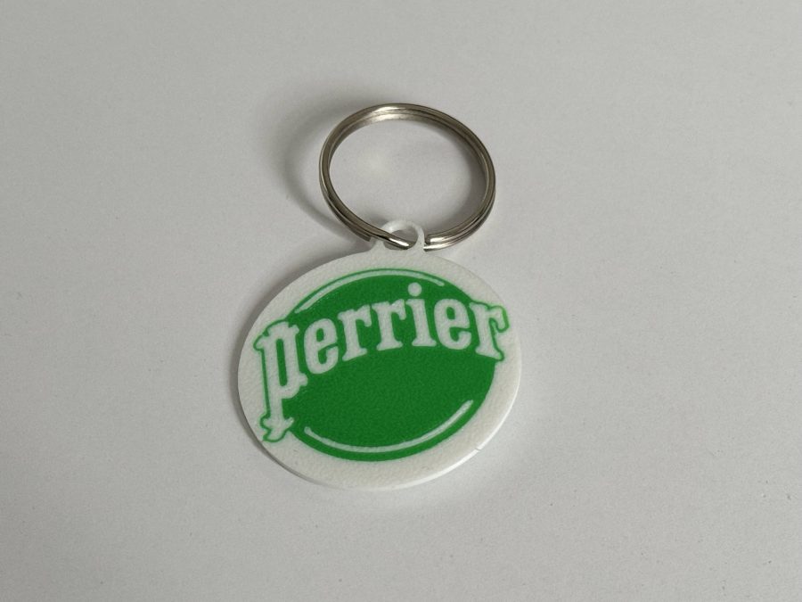 perrier key ring