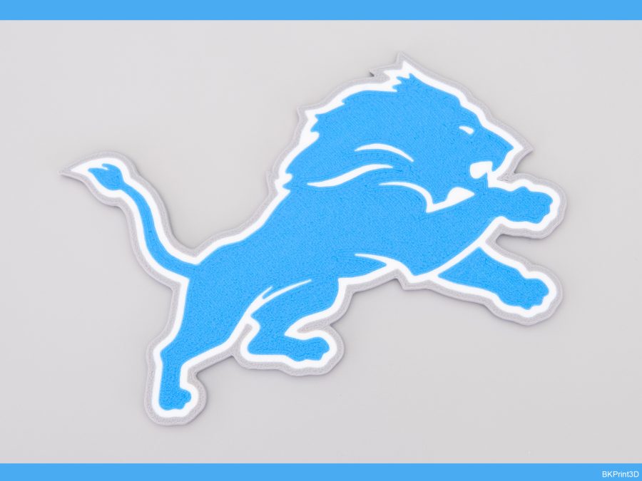 Detroit Lions Plaque Multi-Color