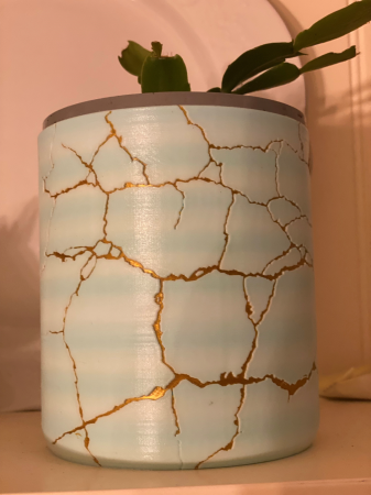 Cracked Flower Pot