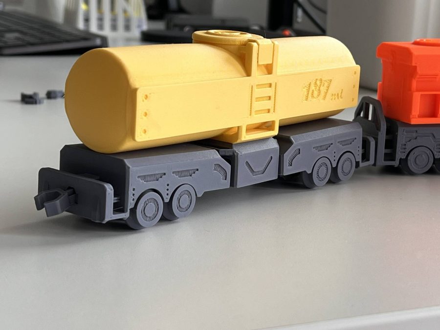 Tank Wagon (Print in Place)