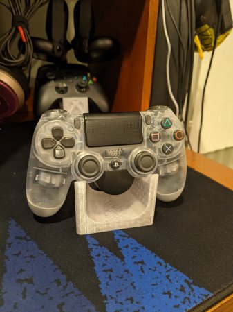 Universal Game Controller Holder (originally intended for DS4 with Back Button Attachment)