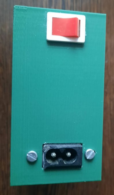 Enclosure for battery charger