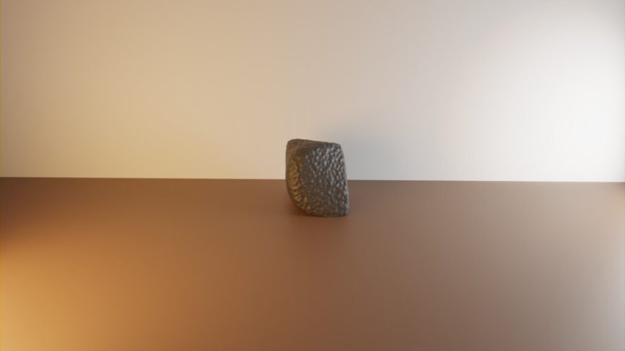 Aquarium / wargaming terrain rock #2