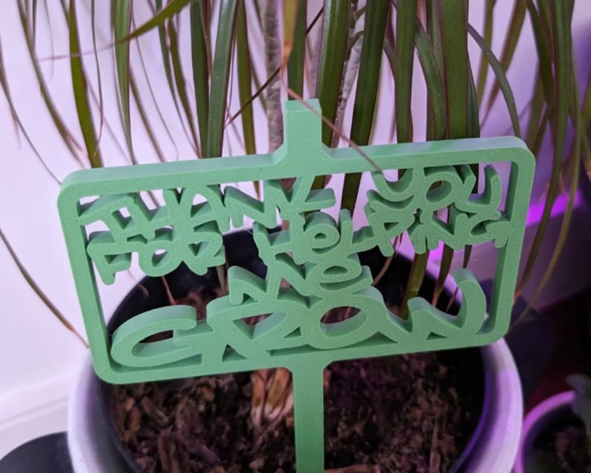 Teacher Gift - Thank you for helping me grow!