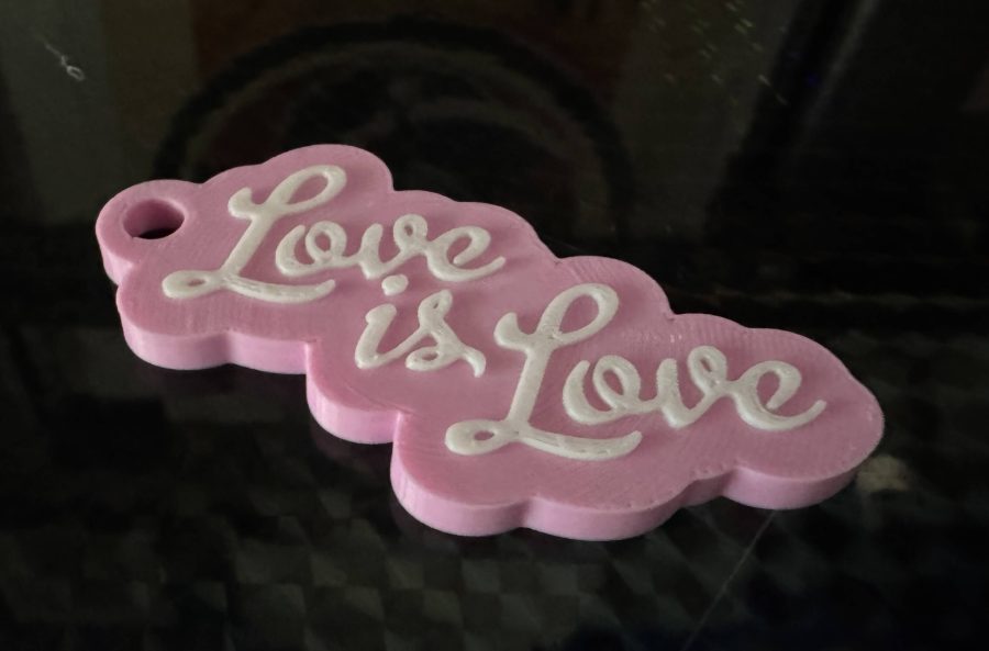 Love is Love Pride Keychain