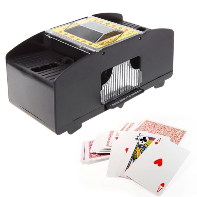 Automatic Card Shuffler custom card size mods.