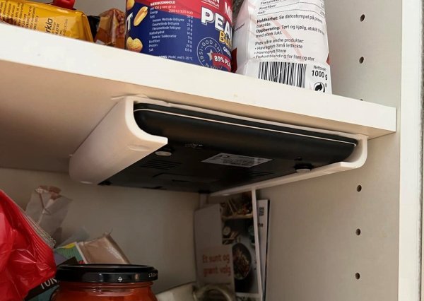 Kitchen scale holder - Kitchen organizer