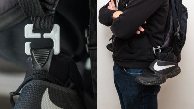 Shoe clip for basketball shoes