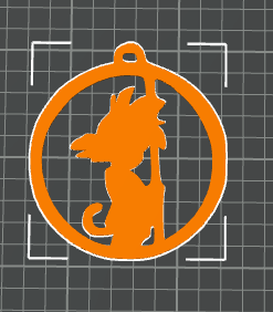 dragonball  keychain goku