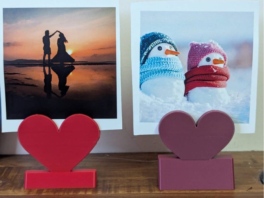 Heart Polaroid/Instamix/Custom Photo Holder