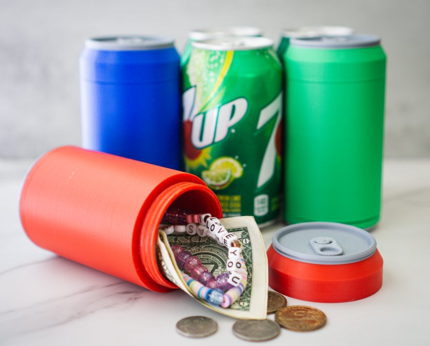 Secret Stash Soda Can with Hidden Compartment