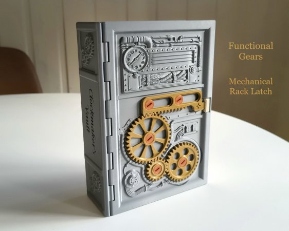 Secret Storage Book - Steampunk
