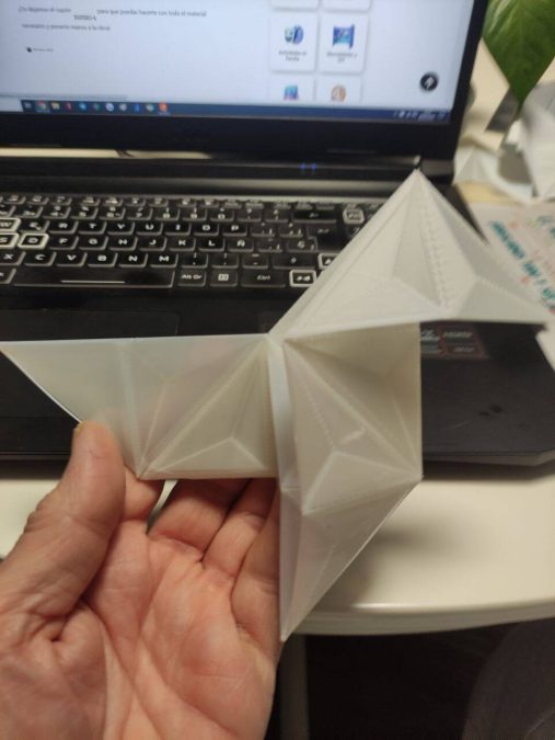 Pre-punched paper for origami