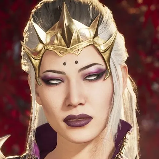 Mortal Kombat 1 Sindel Deception HeadBand Tiara Crown