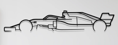 Minimalistic Formula One F1 Wall Art