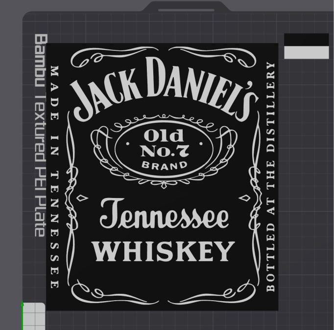 jack daniels plaque wall art 