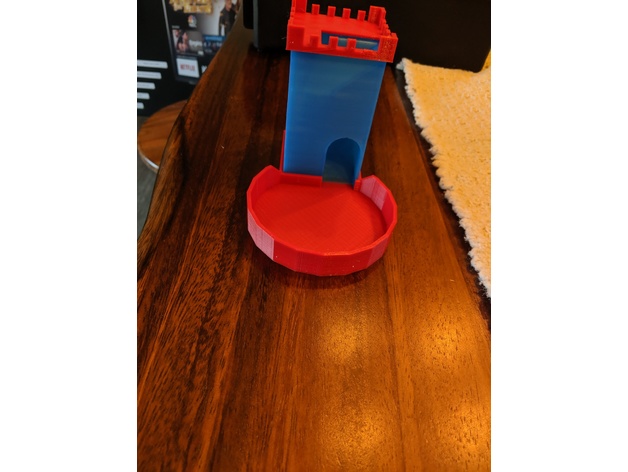 Quick Print Dice Tower