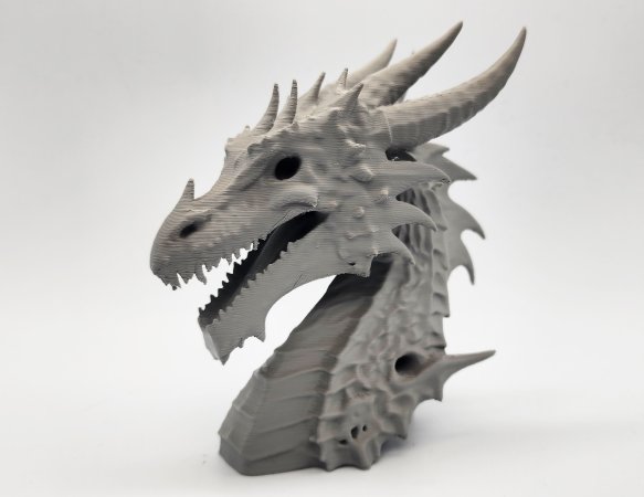 Dragon Bust Sculpture