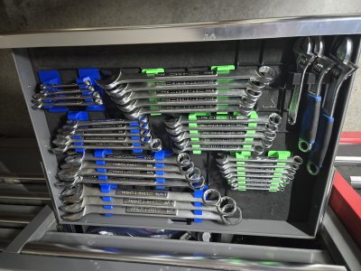 Gridfinity Wrench Holder System