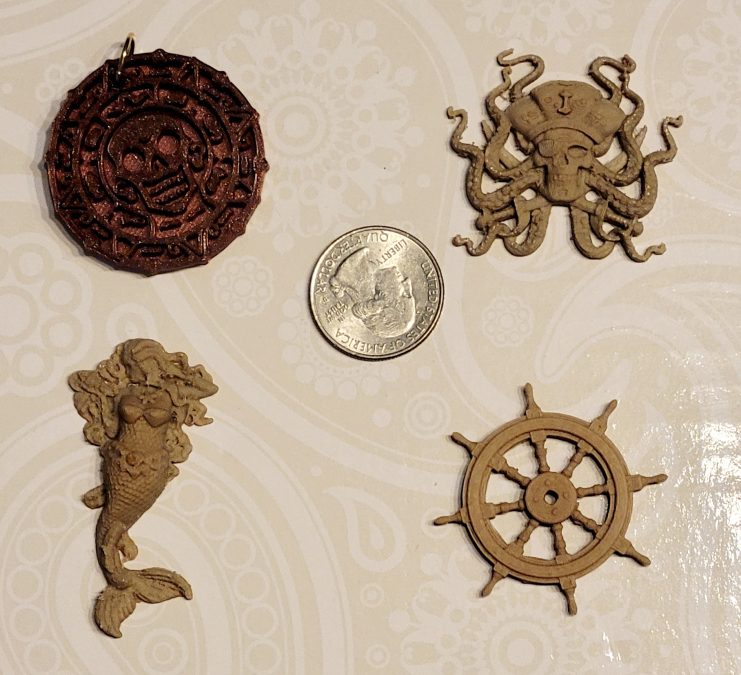 Pirate Hat and / Or Lapel Pins V1