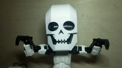 dummy 13 Skull head chibi