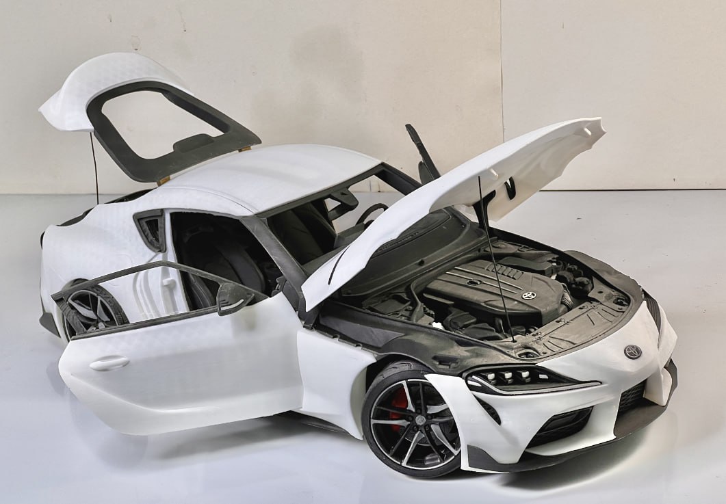 TOYOTA GR SUPRA SCALE MODEL PRO KIT
