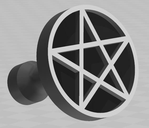 Pentagram Cuff Links | Gothic, Occult, Alternative Fashion