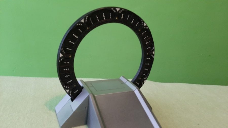 Stargate SGU in an offworld pedestal