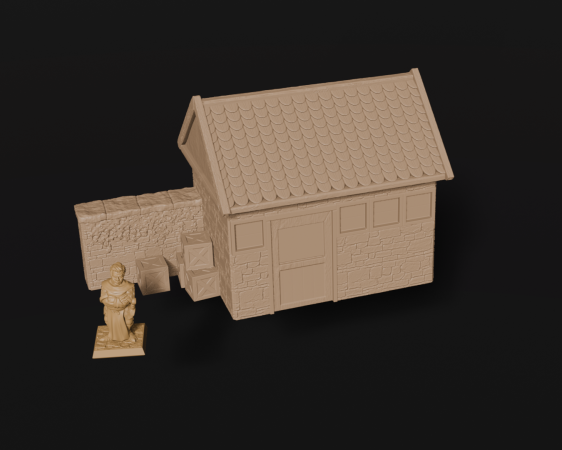 Miniature Workshop – Single-Room Building