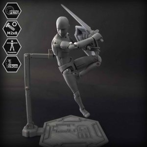 1/10 Scale Action Figure A.D.A.M 01