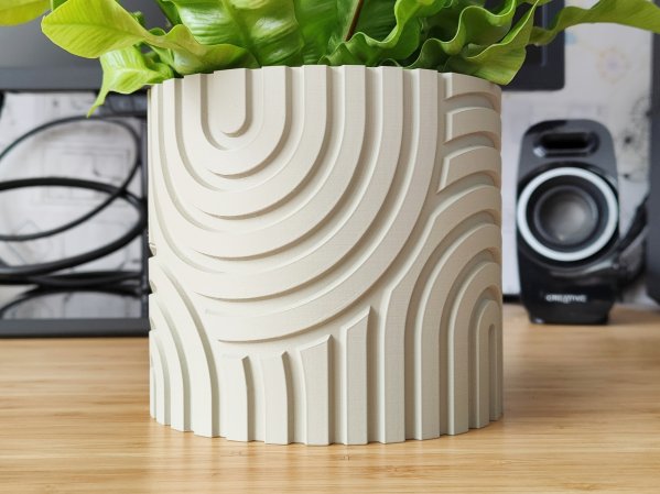 Sand Dune Plant pot and Planter - Vase mode design
