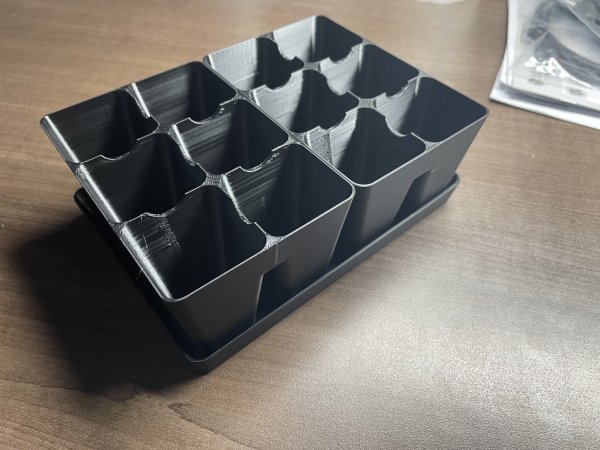 Water Tray for 6 cell seed starters