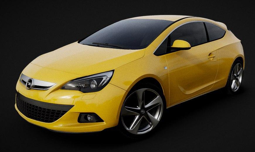 OPEL Astra GTC 2012