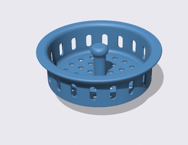 Sink Strainer - No Supports