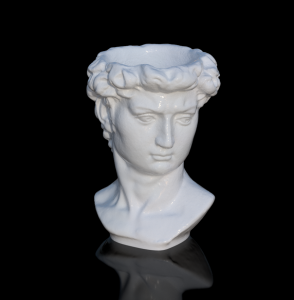 Flowerpot bust ancient greek/roman