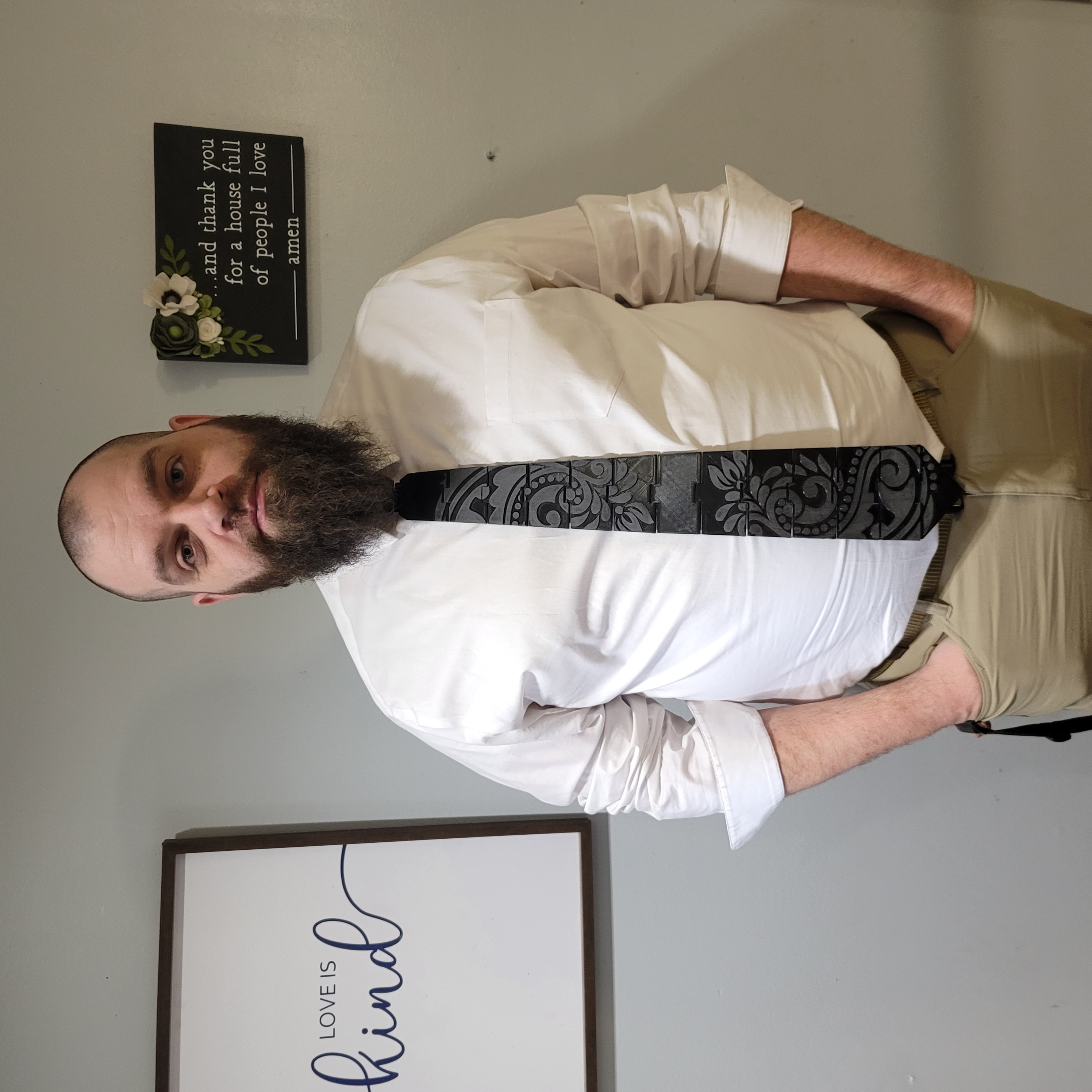 My first 3d printed Necktie