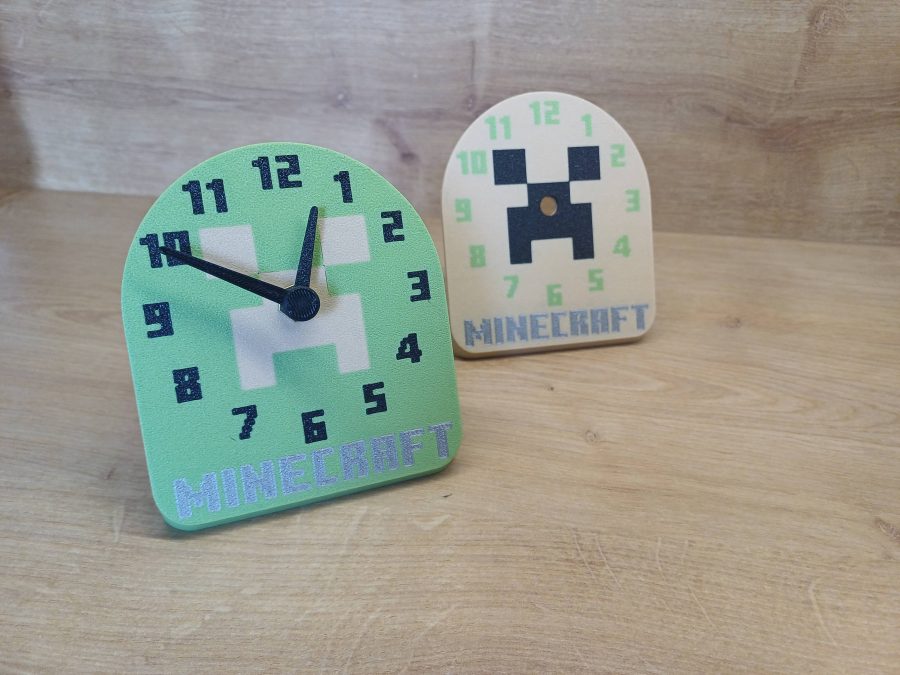 Minecraft clock