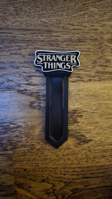 Stranger Things Bookmark