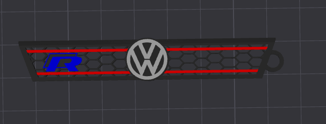 calandra vw portachiavi