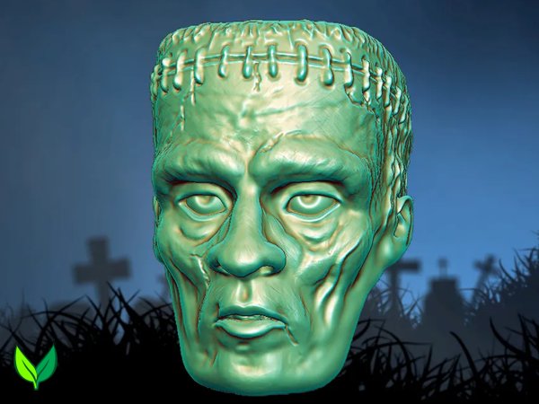Frankenstein’s Monster Ring – Spooky Wearable 3D Print