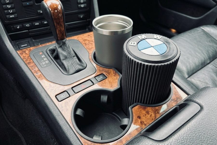 Cestino auto con logo BMW