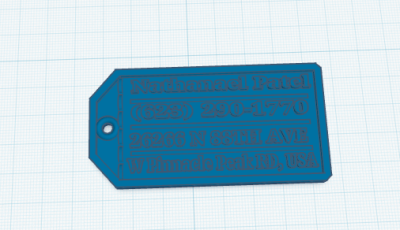 lugage tag 2.0
