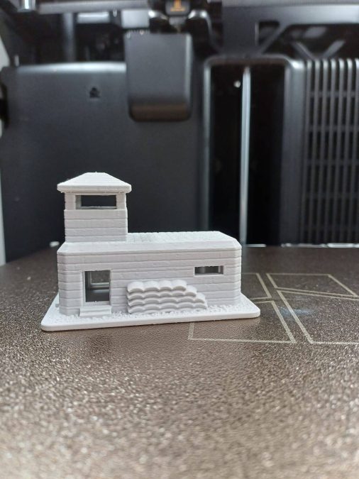 Frontline Bunker Outpost with Watchtower