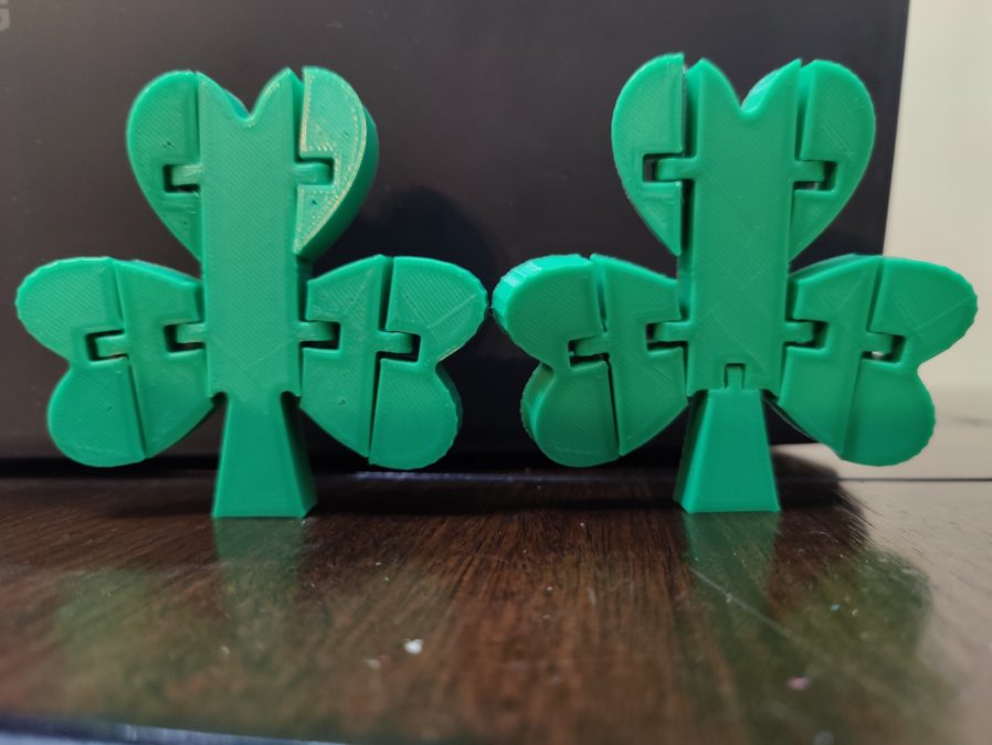 Articulated Shamrock 2 versions